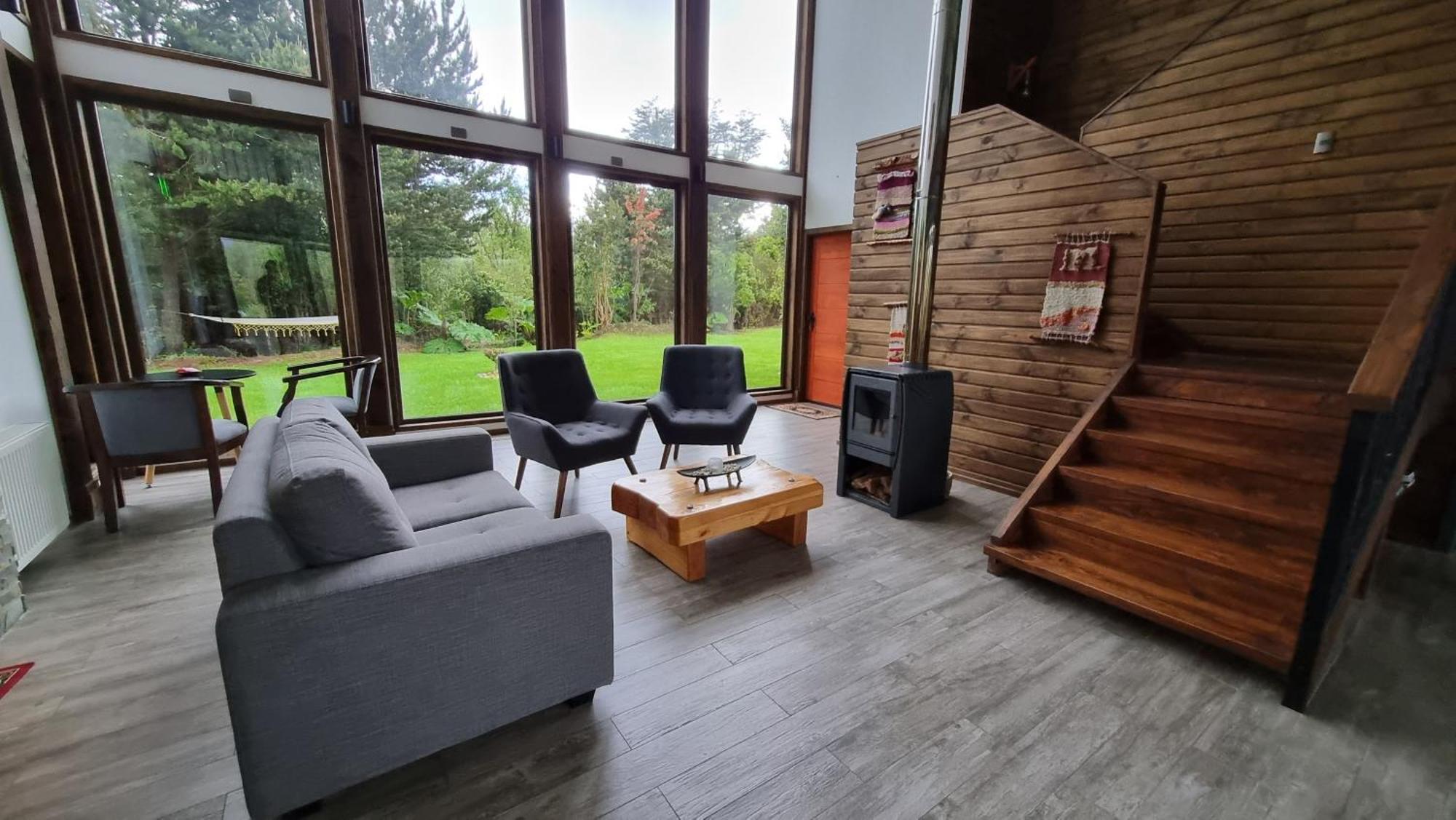 לה אנסנדה Entre Volcanes Lodge מראה חיצוני תמונה